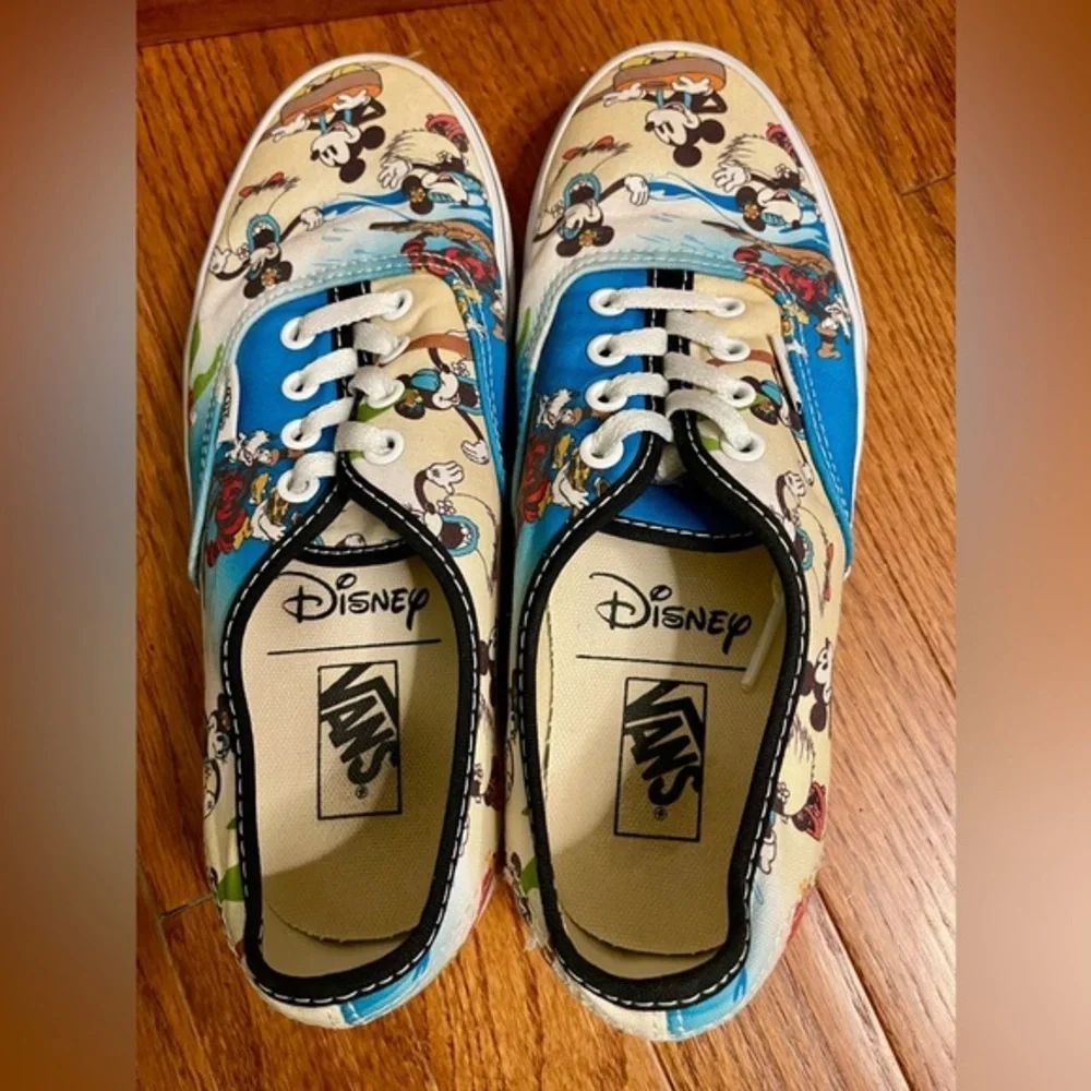 Vans Disney Authentic Mickey Mouse Aloha Sneakers Limited Edition 7.5 Women’s - Picture 9 of 9